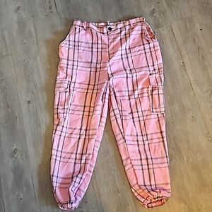 Pink Cargo pants